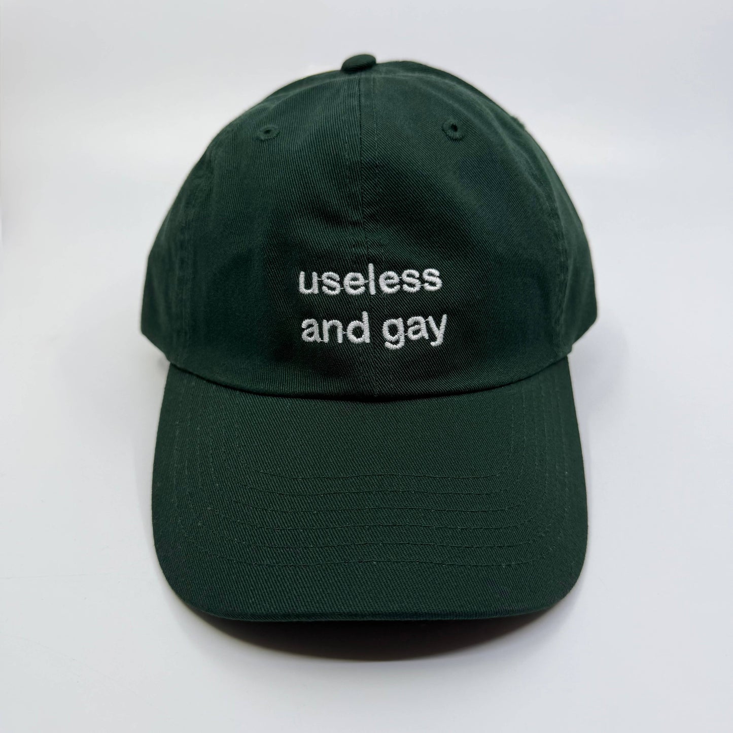 Useless and Gay Embroidered Hat