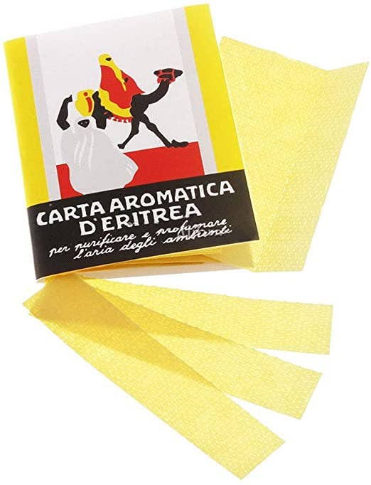 Carta Aromatica d’Eritrea Incense Paper Booklets