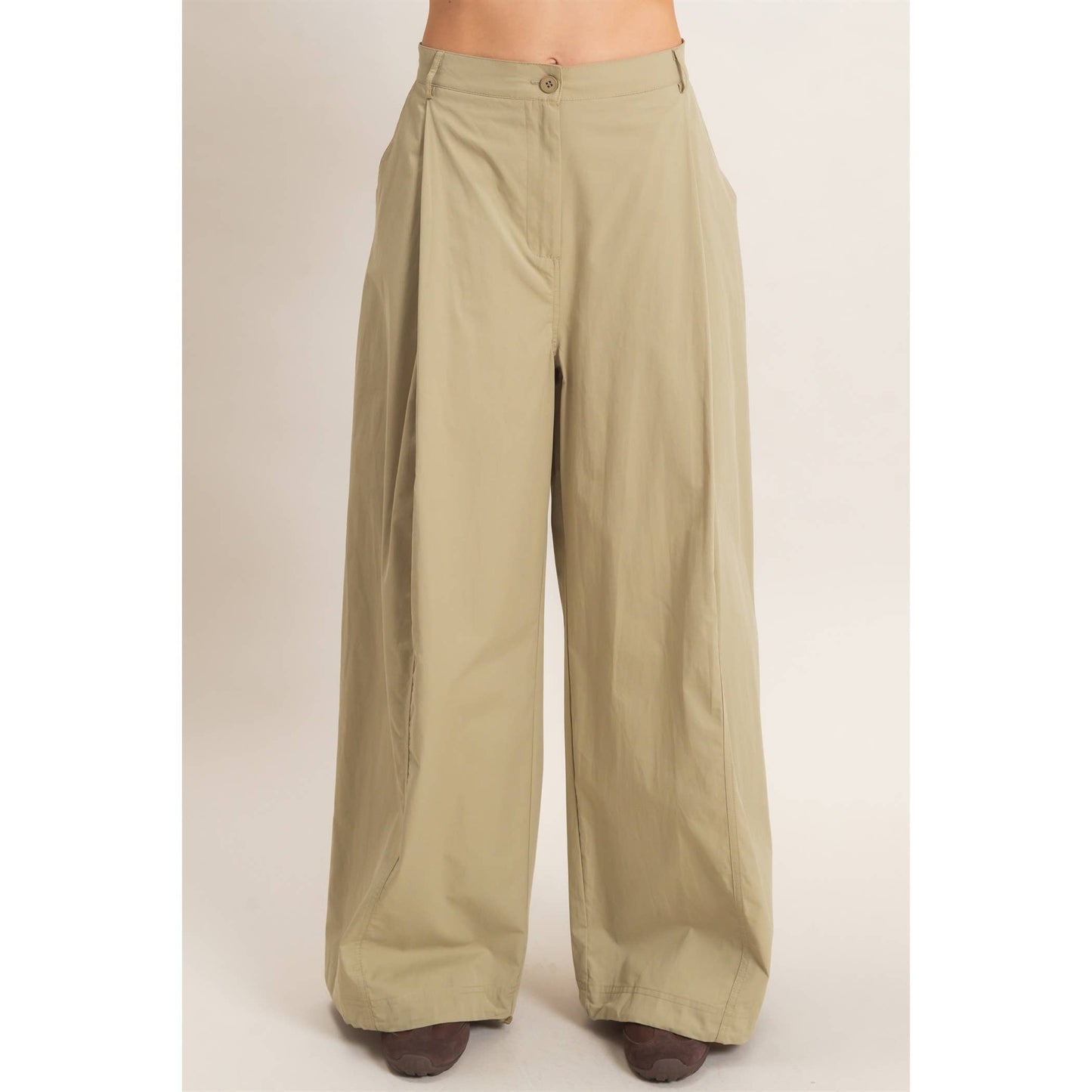 High-Waist Wide-Leg Pants