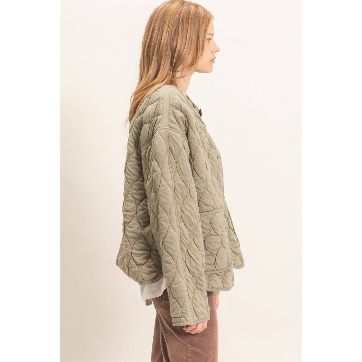 Diamond Quilted Jacket