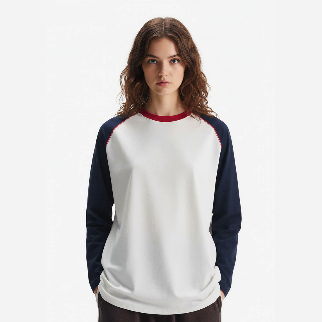 Men's Spring Sorona Colorblock Raglan Long Sleeve Tee