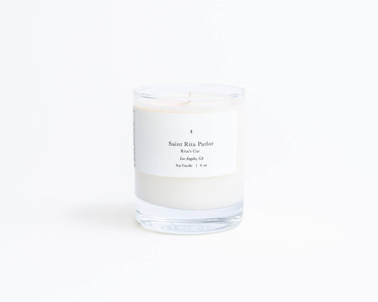 Handpoured Soy Candle | Rita's Car