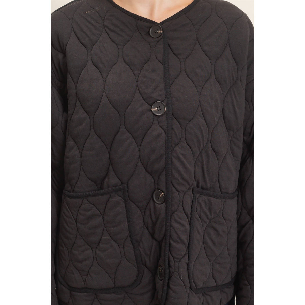Diamond Quilted Jacket