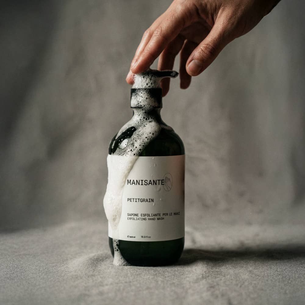 Petitgrain /Sustainable Vegan Exfoliating Hand Soap