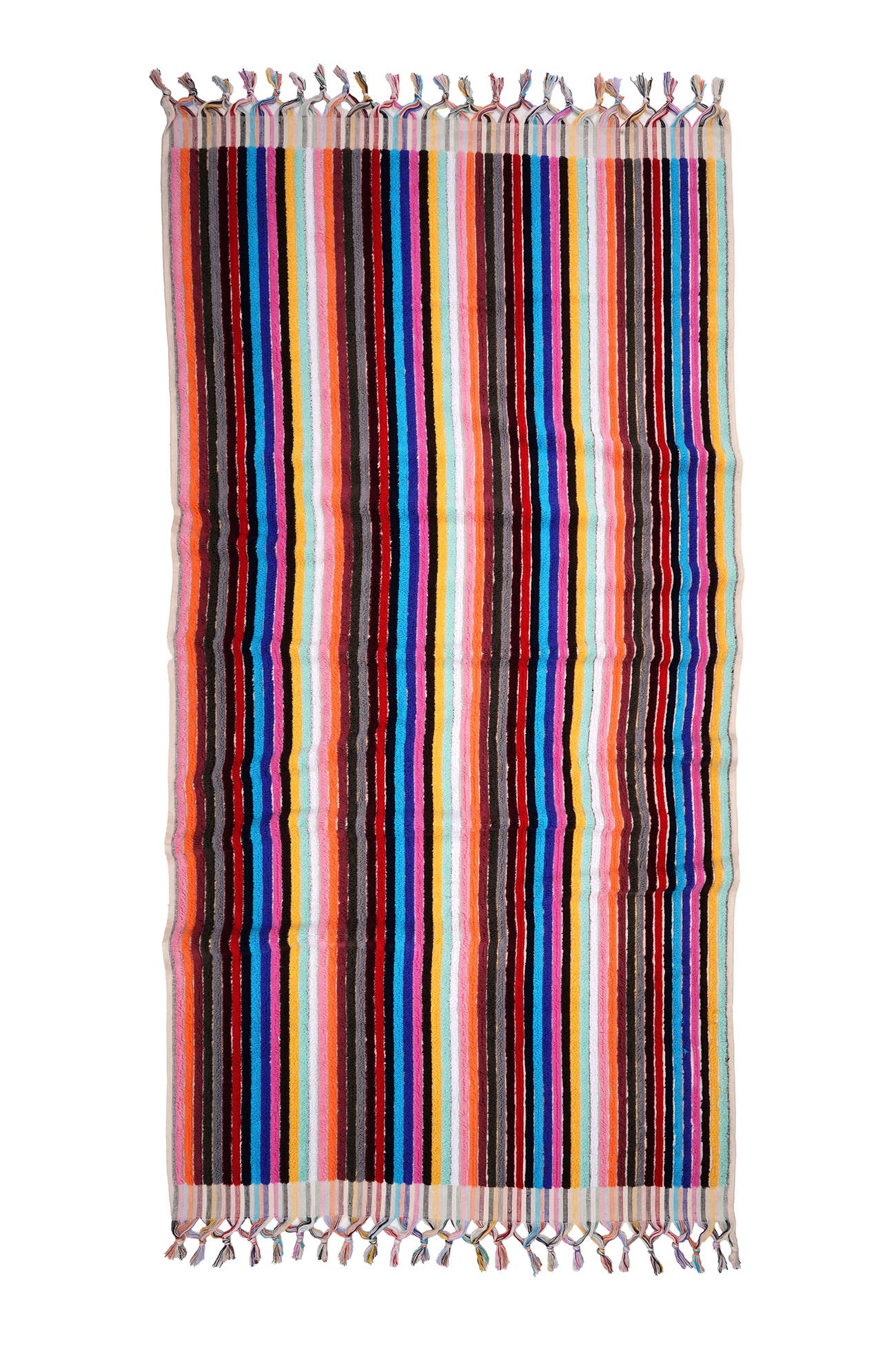 Stripe Handloom Bath Turkish Towels Vintage Bohemian Look
