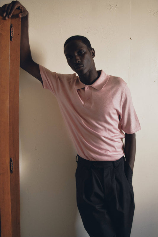 The George Top | Short Sleeve Knit Polo