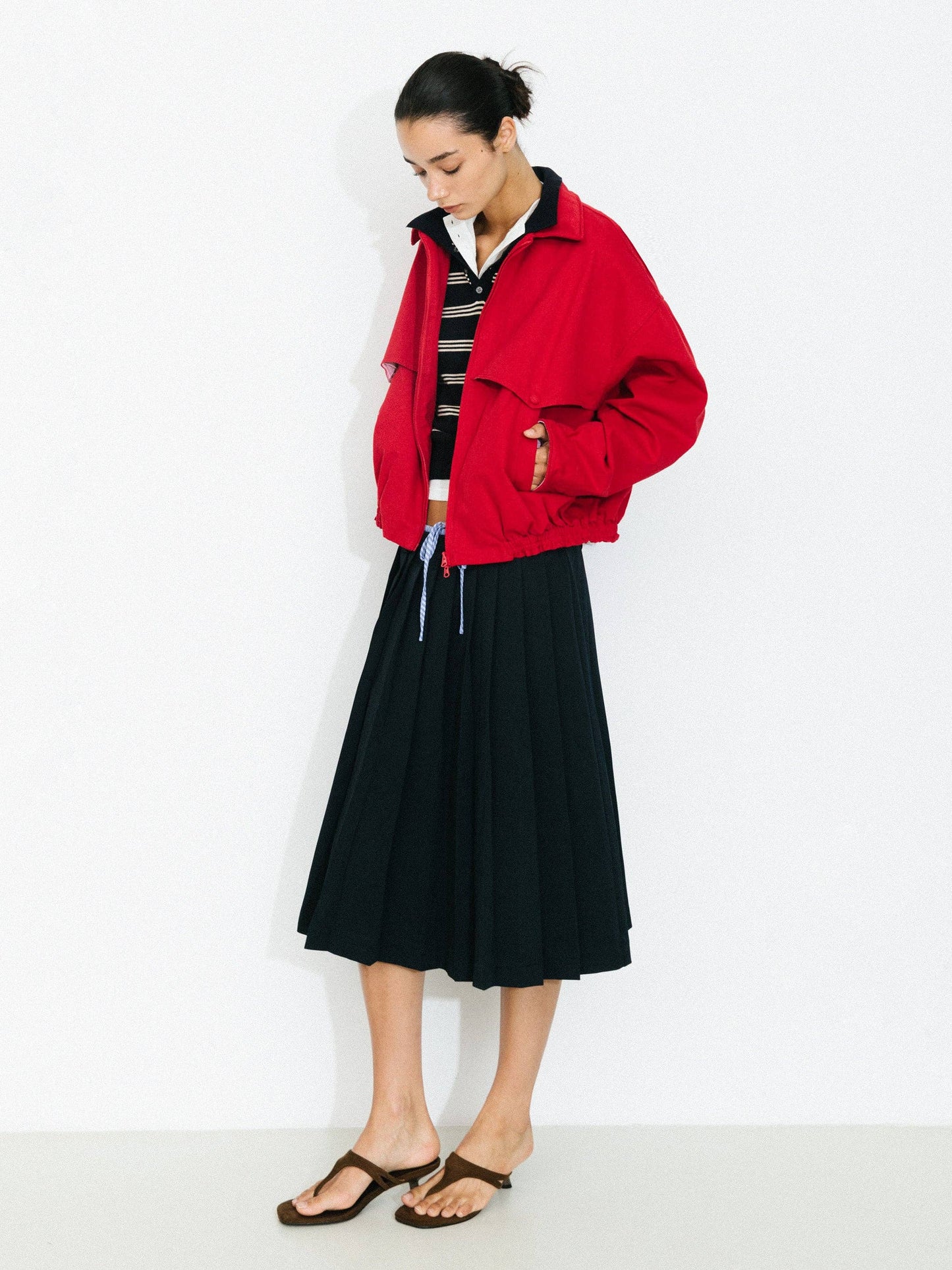 100% Cotton Mouldable Collar Casual Jacket