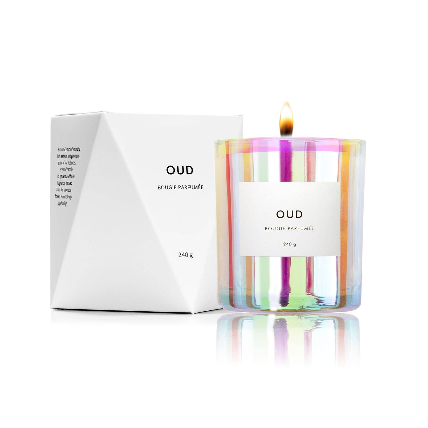OUD | 8 oz, Boxed | Luxury  Soy Candle