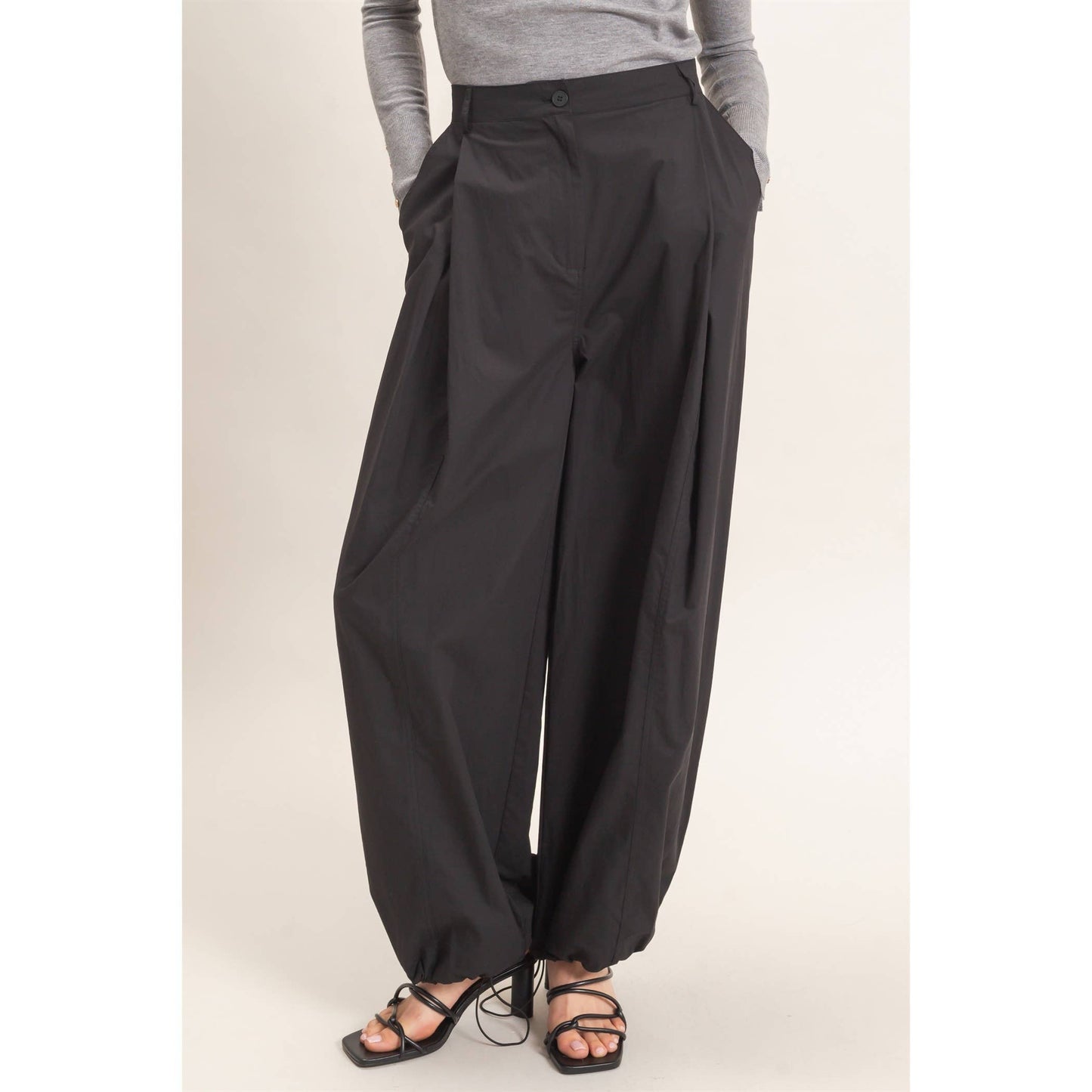 High-Waist Wide-Leg Pants