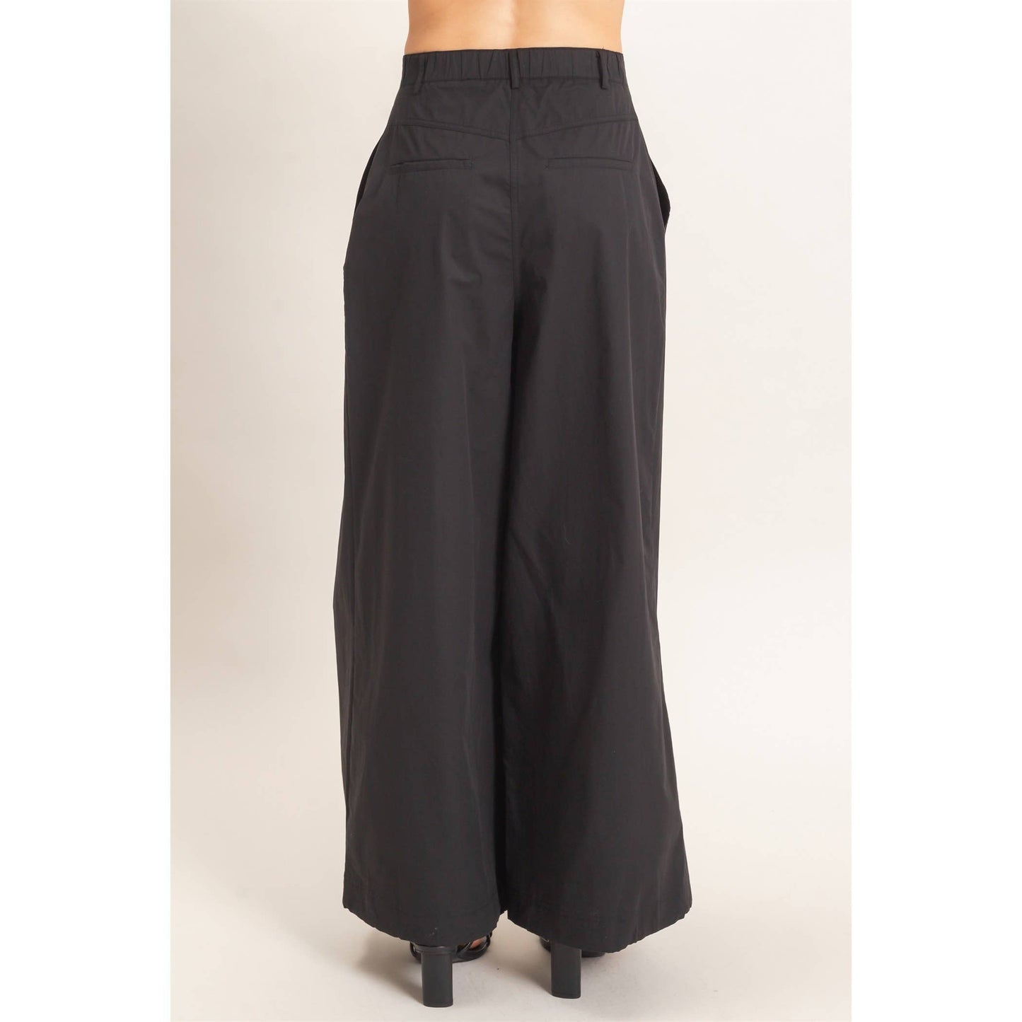 High-Waist Wide-Leg Pants