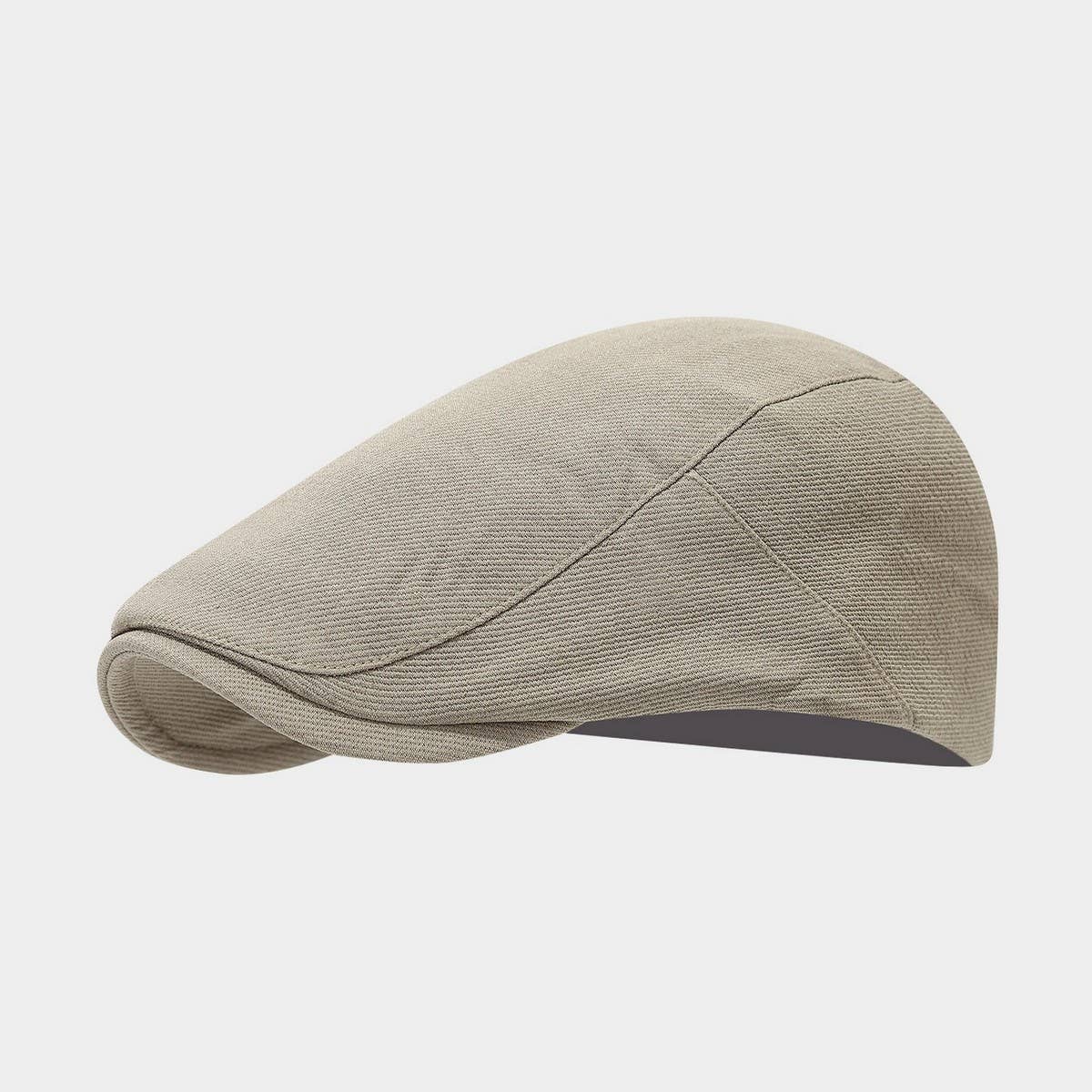 Vintage Solid Beret Newsboy Painter Cap_CWAH04629