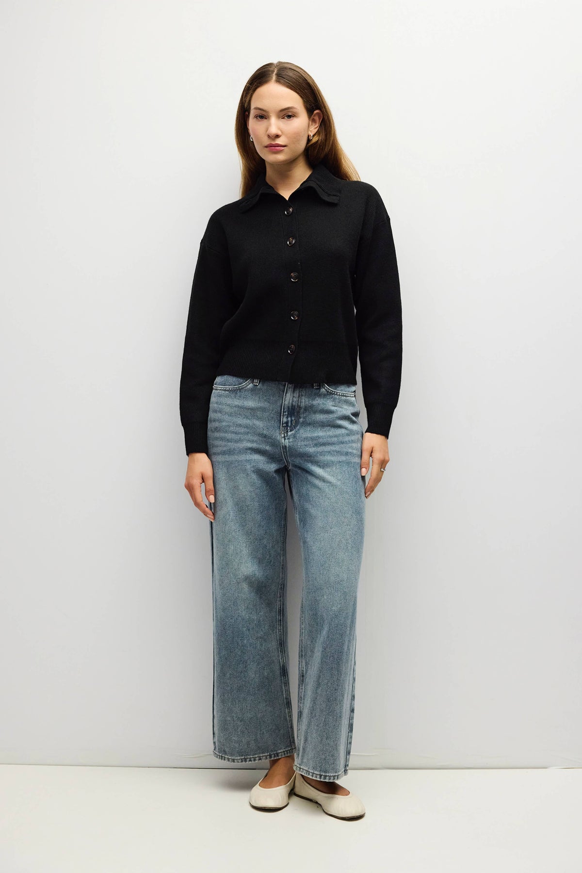 The Olivia Cardigan | Turtleneck Cardigan