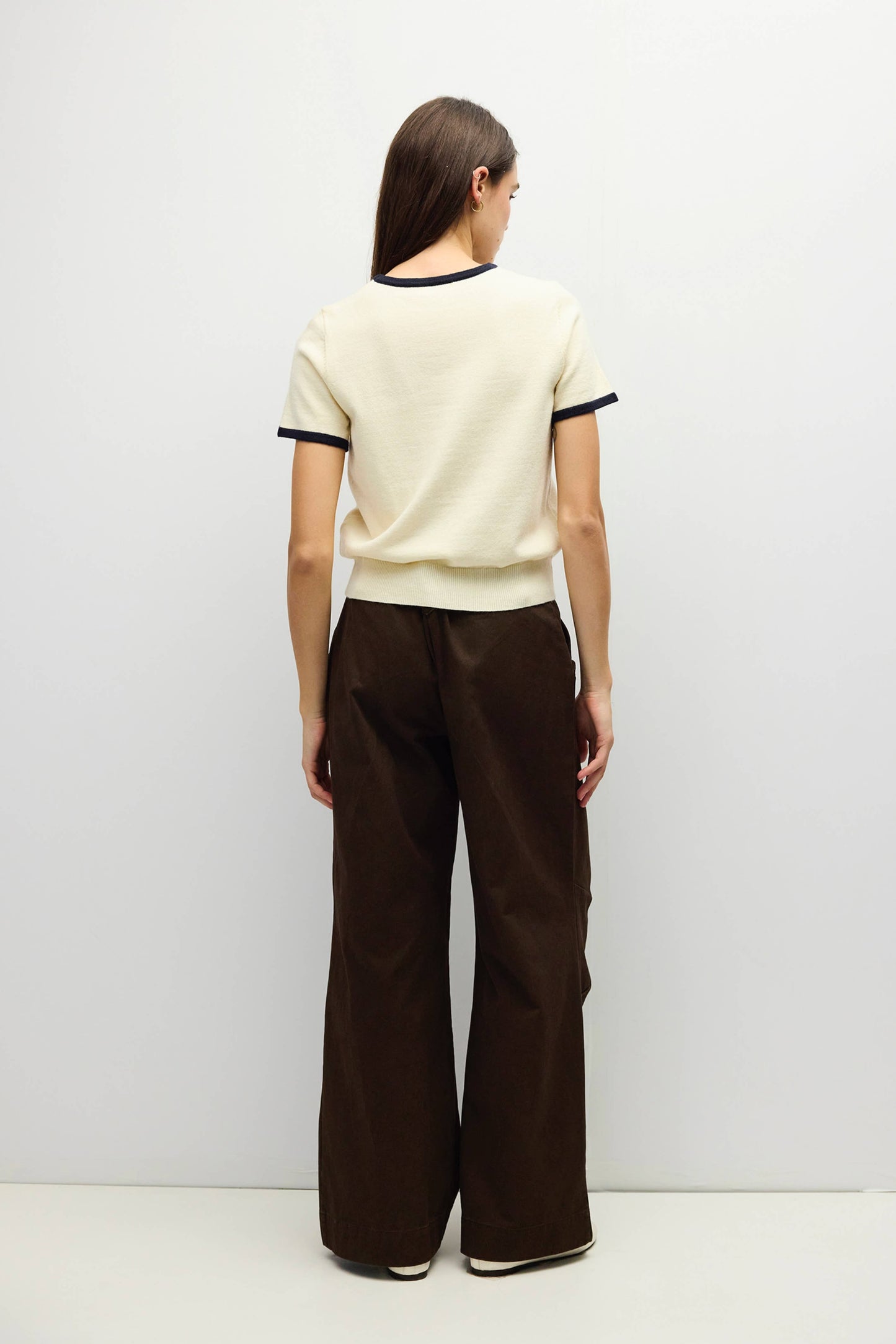 The Joey Top | Ringer Knit Top
