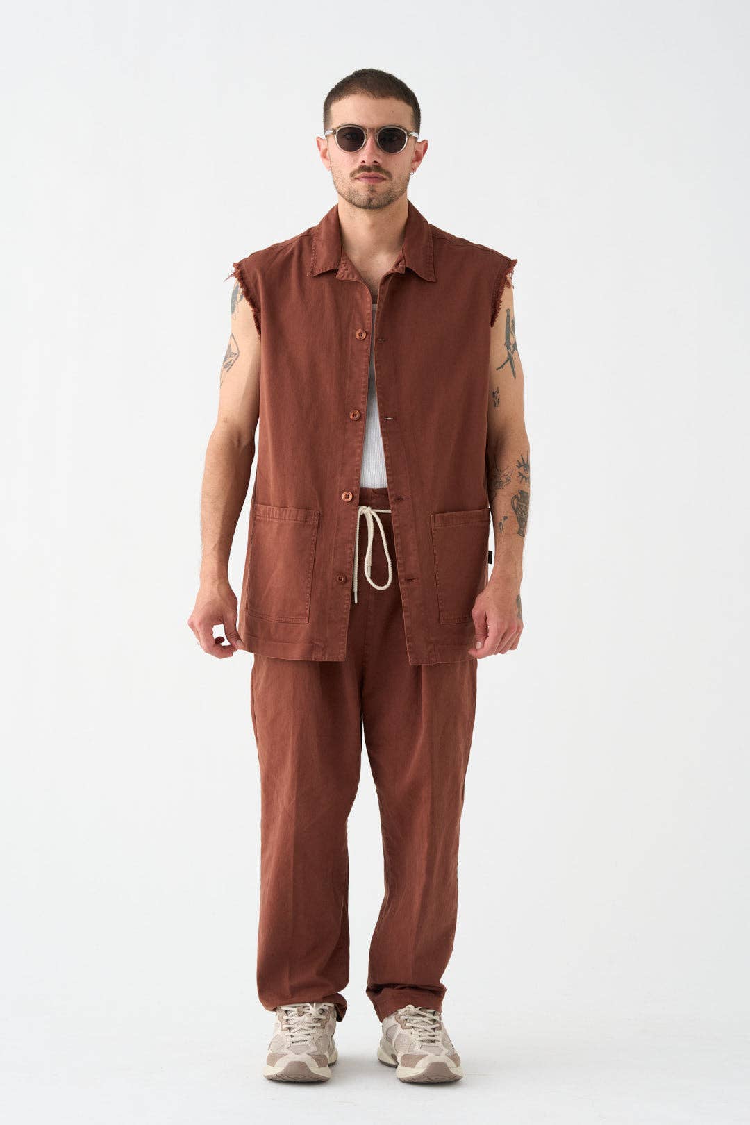 Brown vest