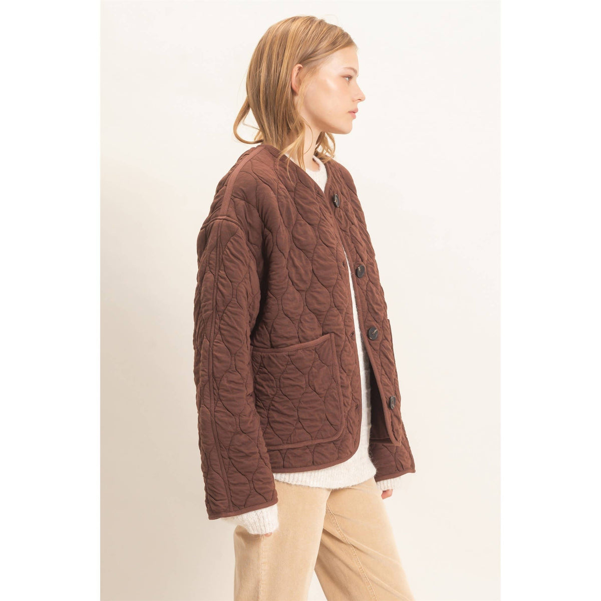 Diamond Quilted Jacket