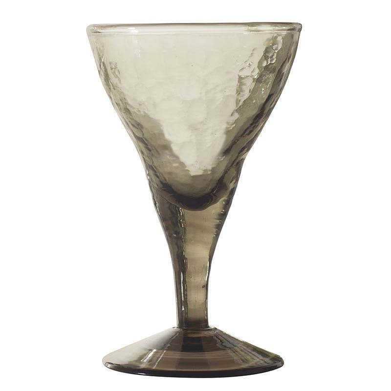Glass Goblet - Moss