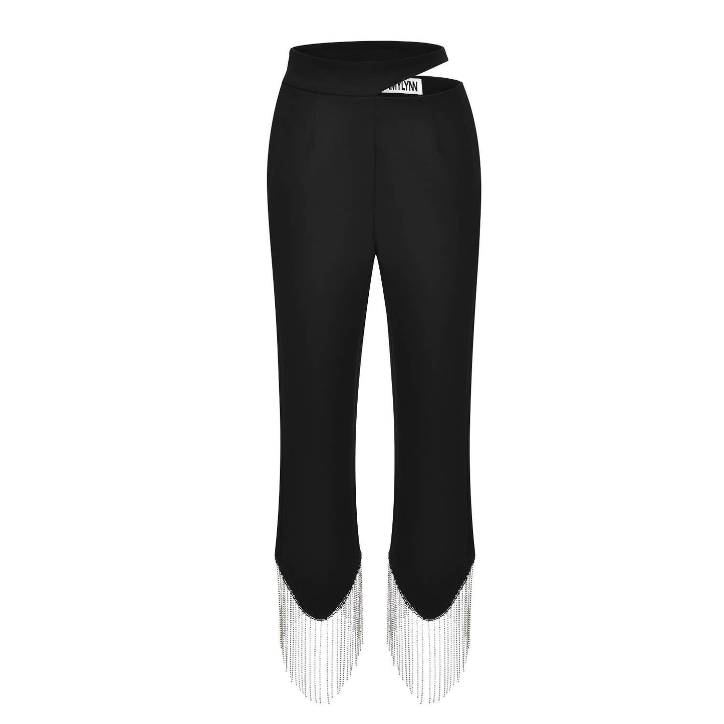Prince Cut Out Waist Diamante Pants