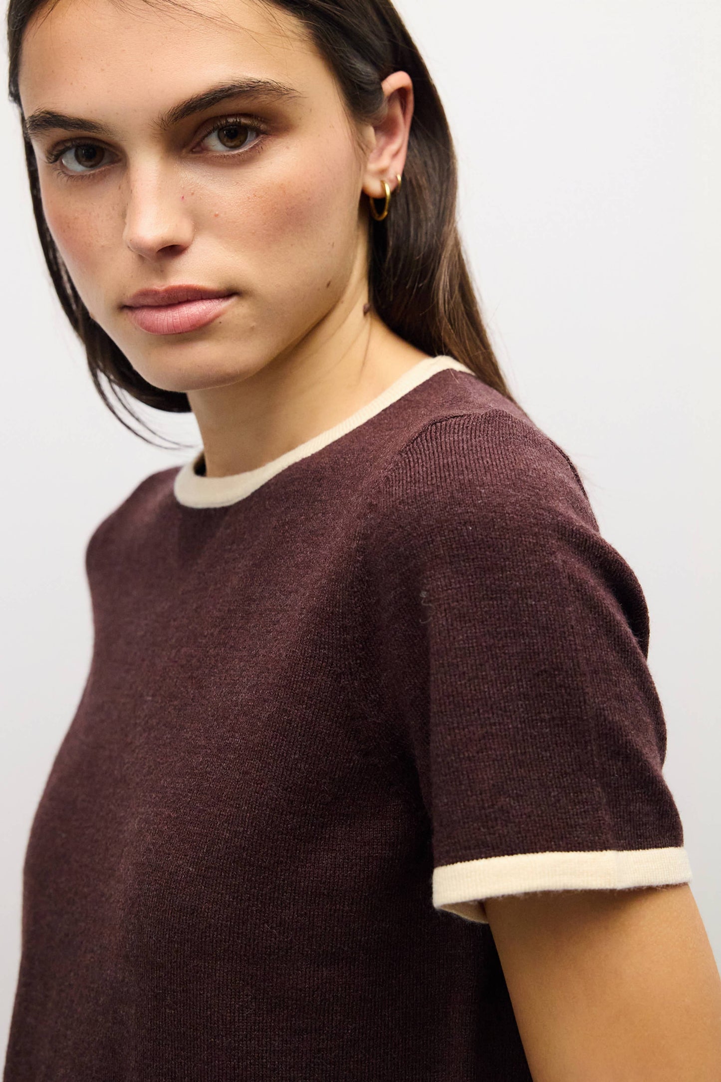 The Joey Top | Ringer Knit Top