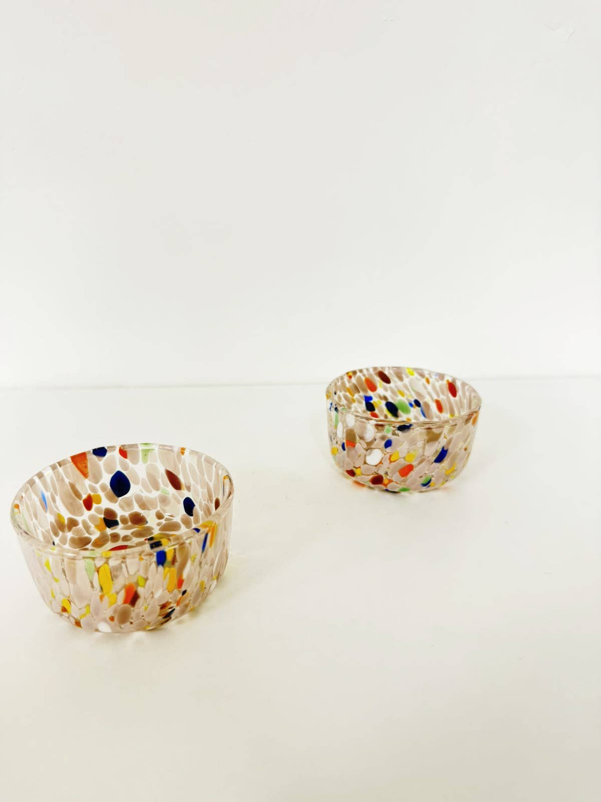 Purple Murano blown-glass cup