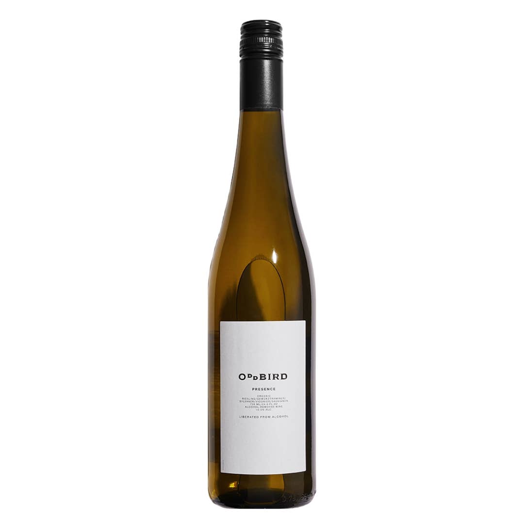 Riesling blend - Oddbird Presence Non-Alcoholic White Wine - Riesling, Gewürztraminer, Viogner, Sylvaner, and Sauvignon Blanc