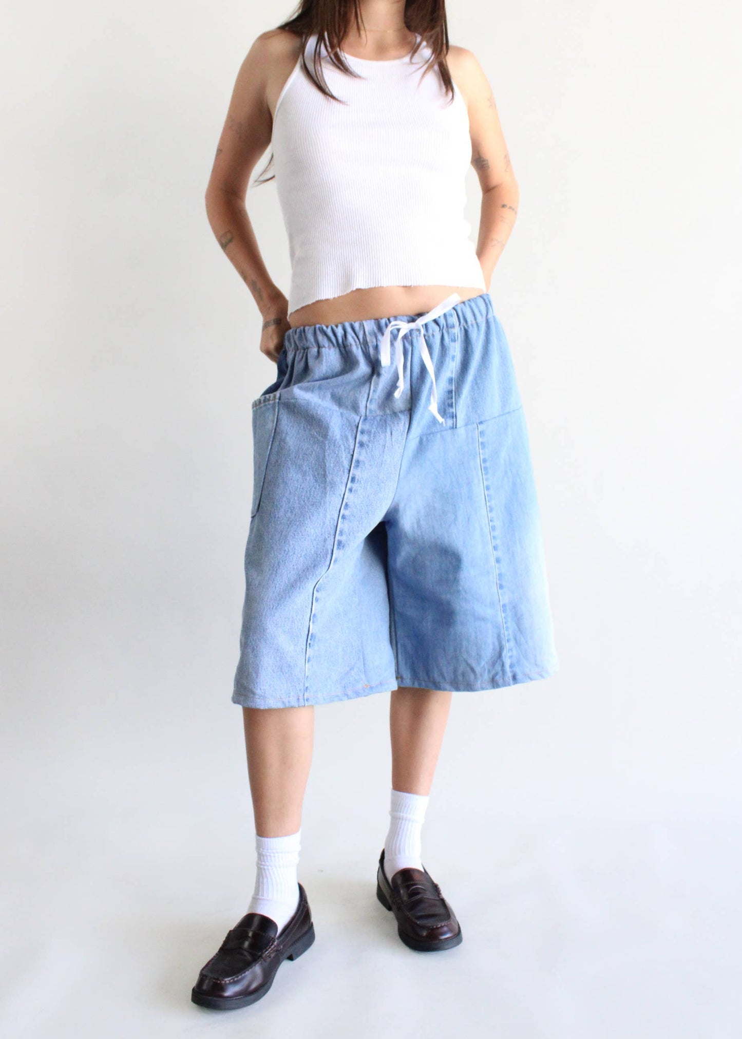 Eco-Denim Wide Leg Jort Bundle