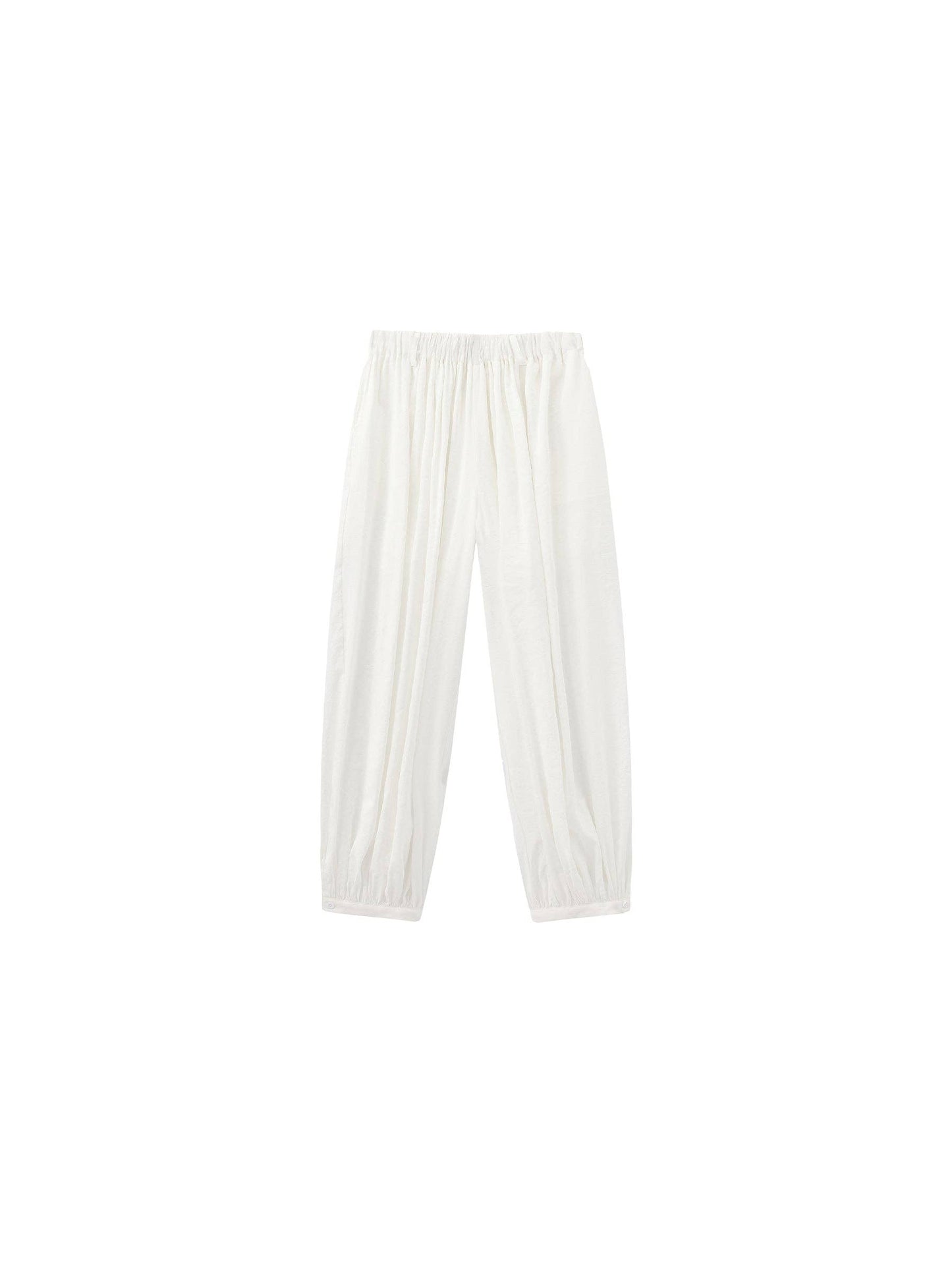 CUBIC Pleated Lantern Pants