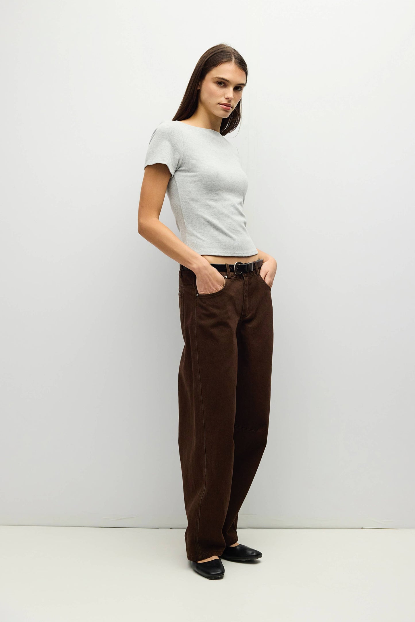 The Breanna Top | Wide Neck Soft Knit Top