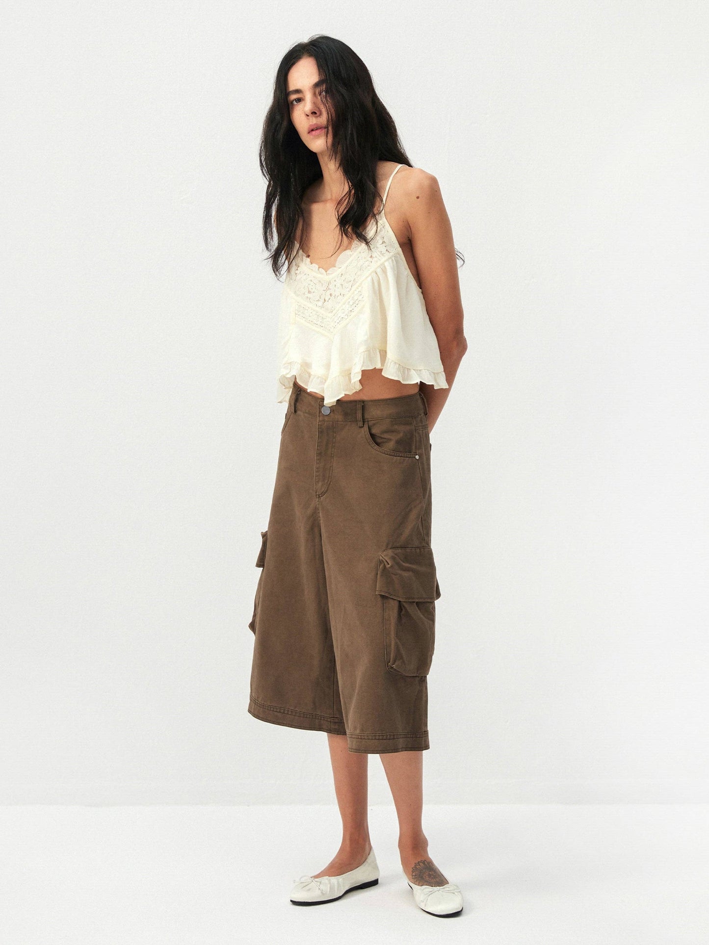CUBIC 100% Cotton Cargo Culottes