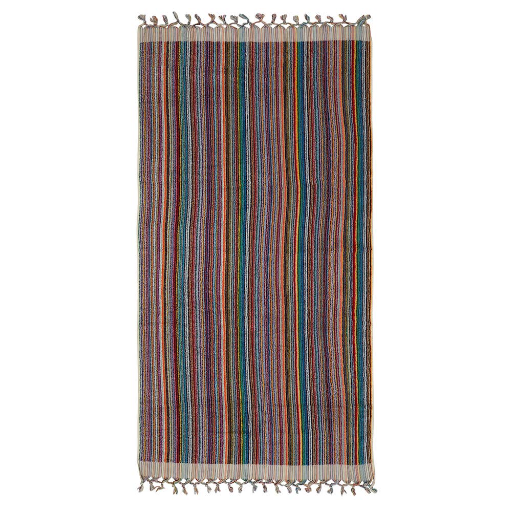 Stripe Handloom Bath Turkish Towels Vintage Bohemian Look
