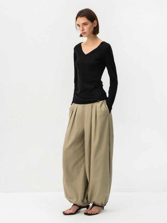 CUBIC Pleated Balloon Pants