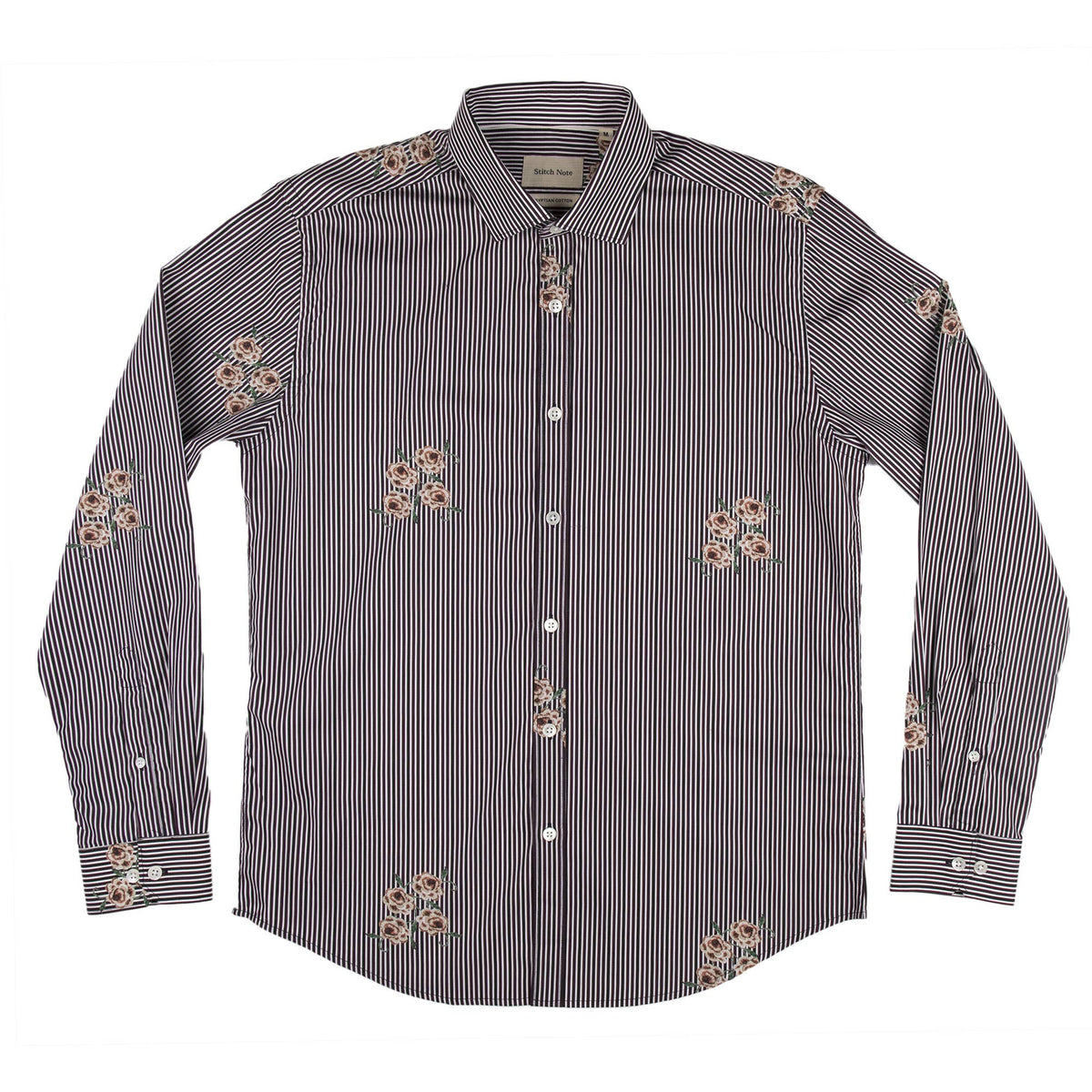 Floral Stripe Long Sleeve
