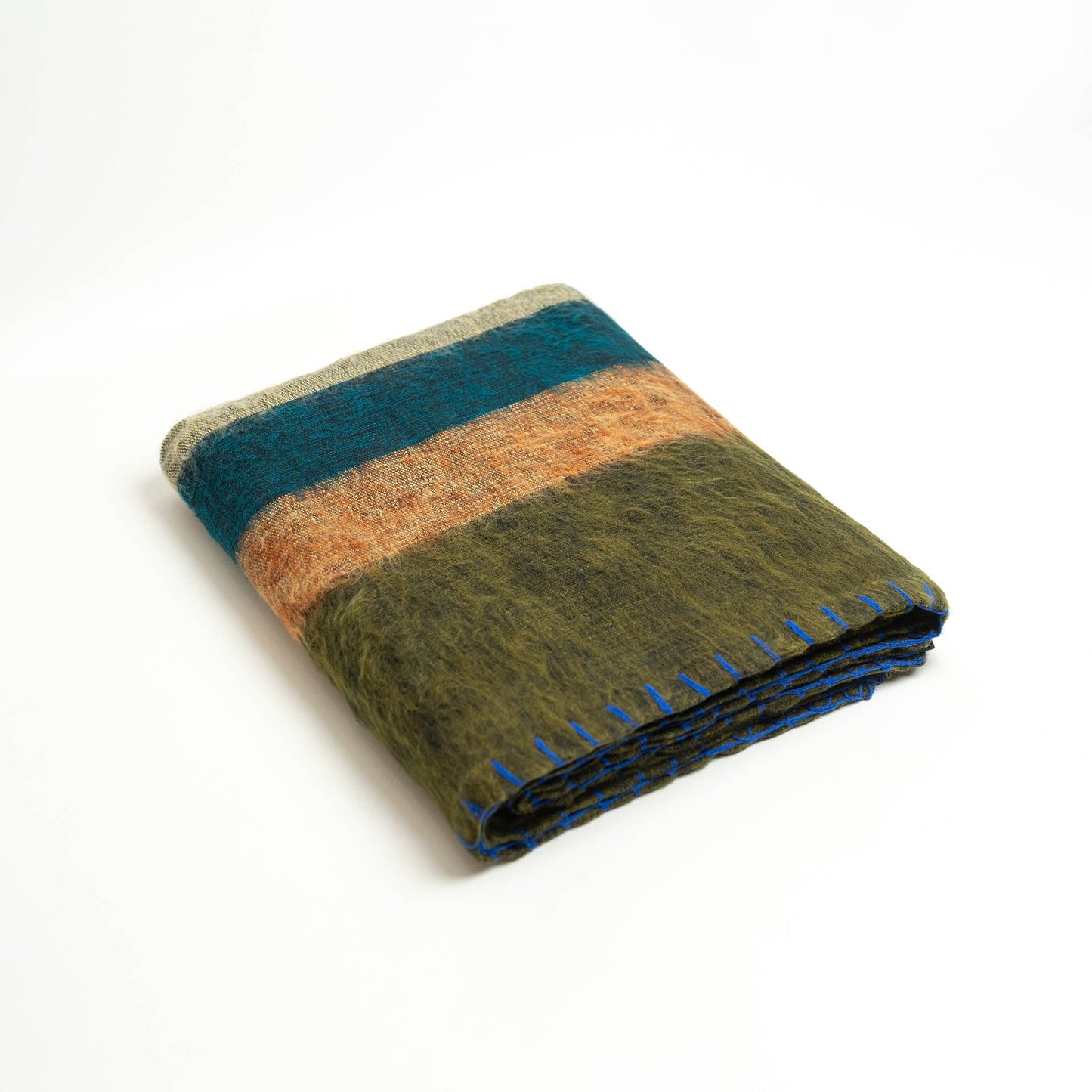 Extra Soft Yak wool Travel Throw Blanket  46"x90" Handmade