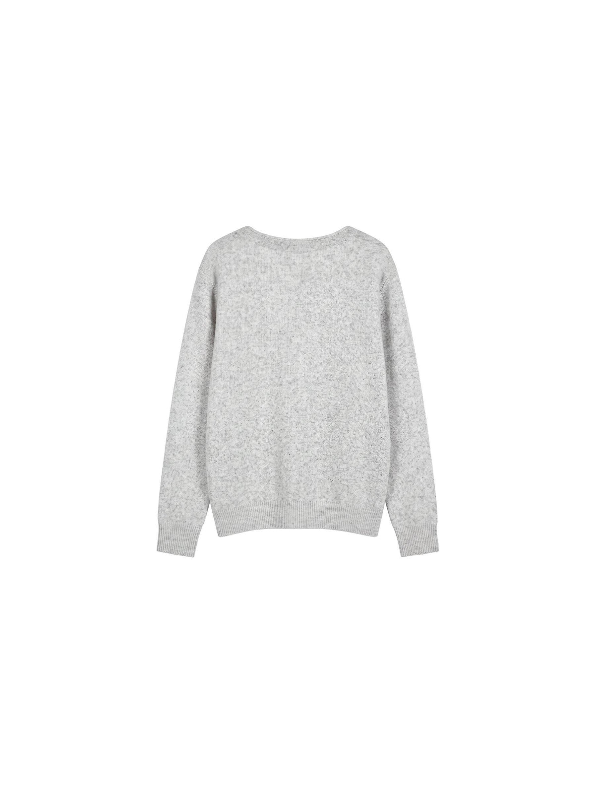 CUBIC Relaxed V‑Neck Knit Sweater