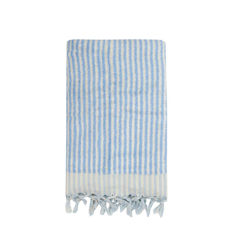 Stripe Handloom Bath Turkish Towels Vintage Bohemian Look