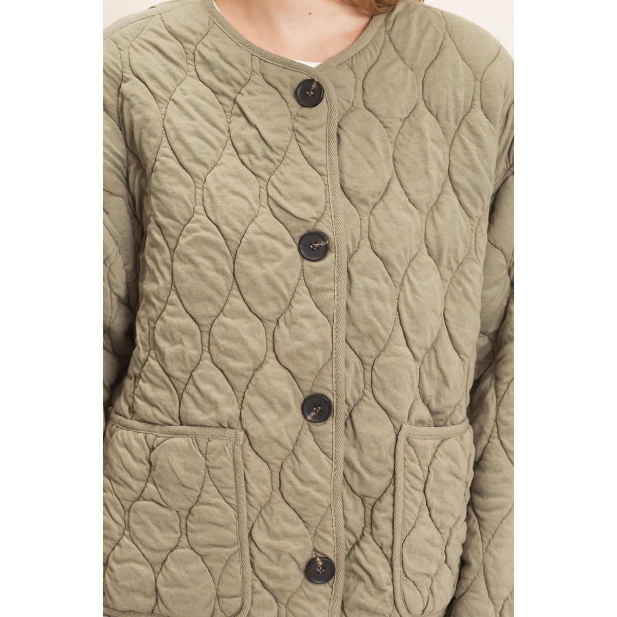 Diamond Quilted Jacket