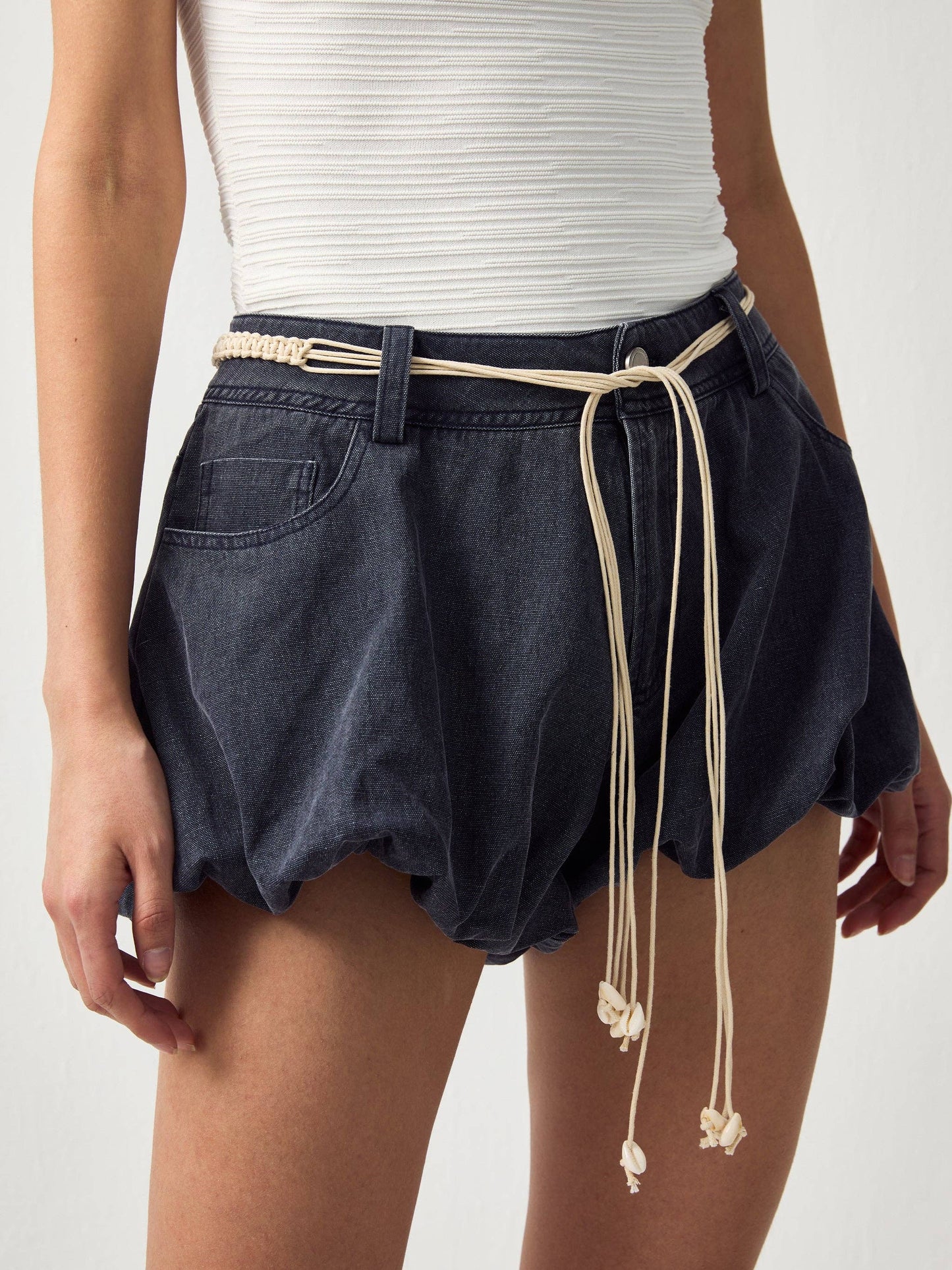 CUBIC Cotton Ruffled Bubble Shorts