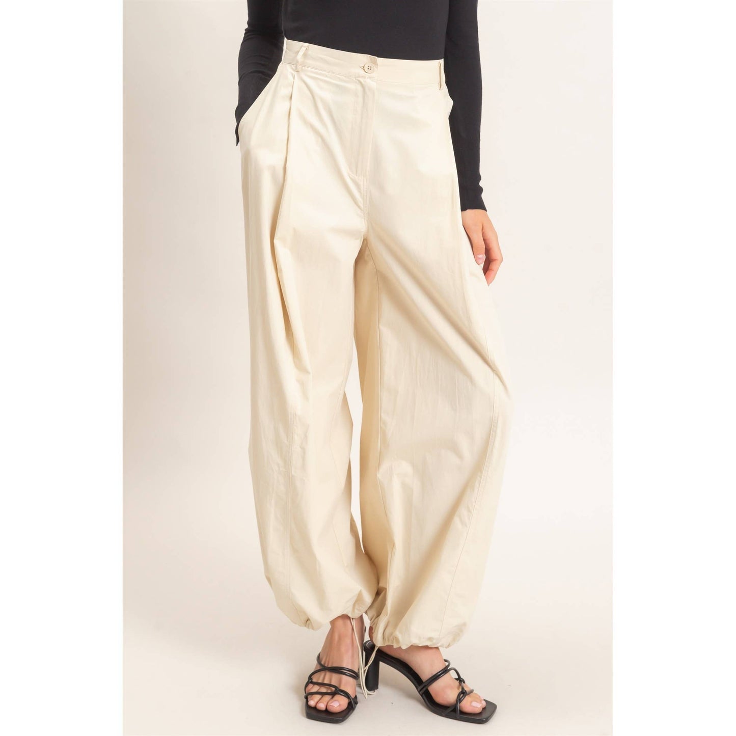 High-Waist Wide-Leg Pants