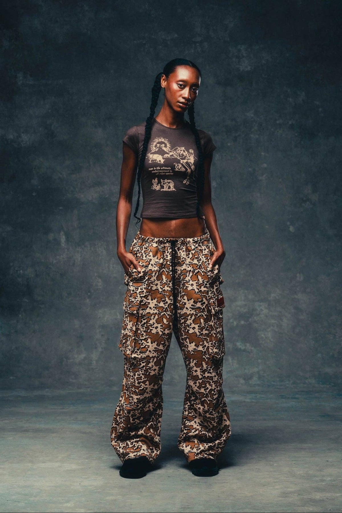 Autumn Leaf Camo Cargo Pant