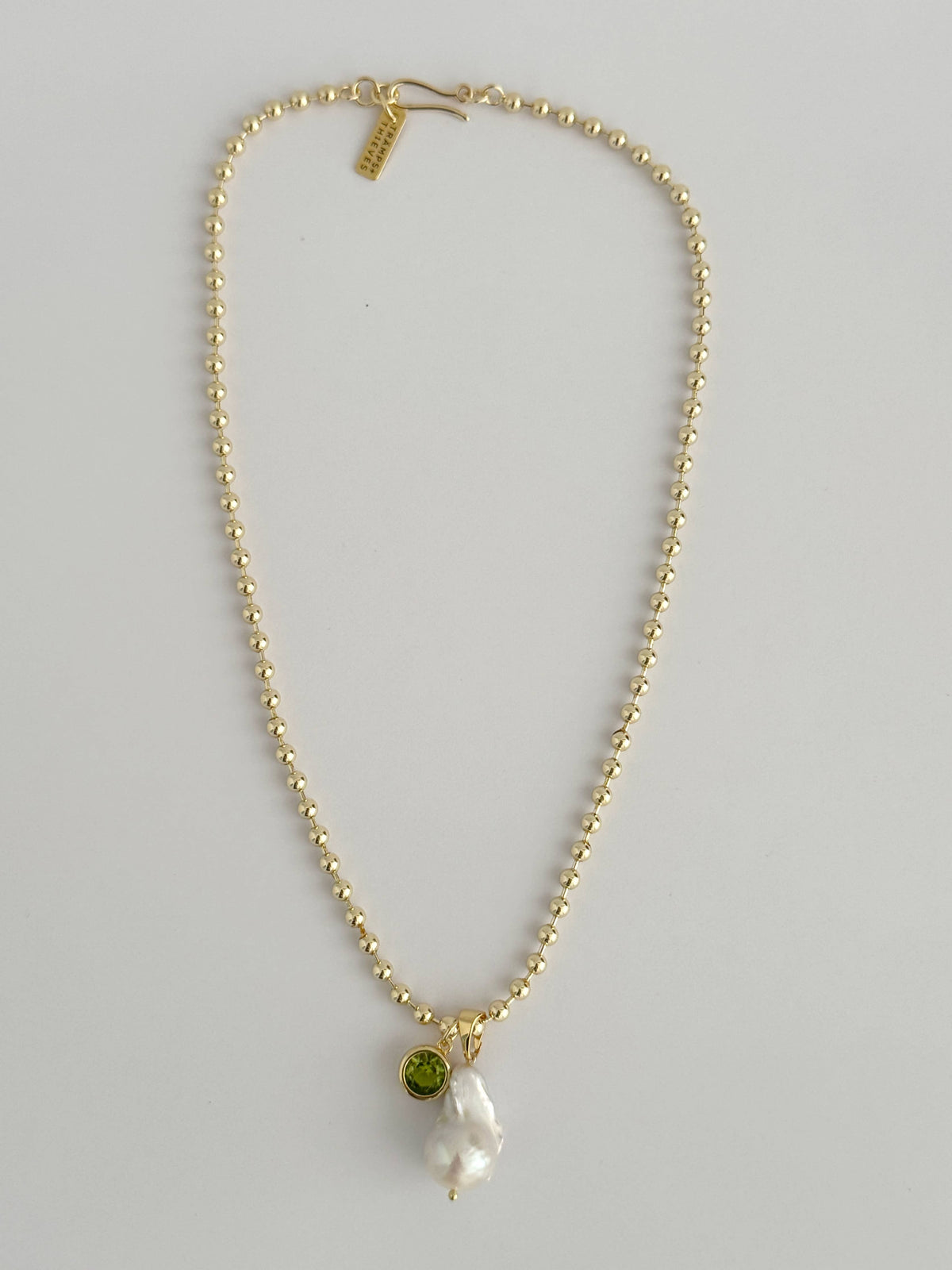 Perla Peridot Necklace