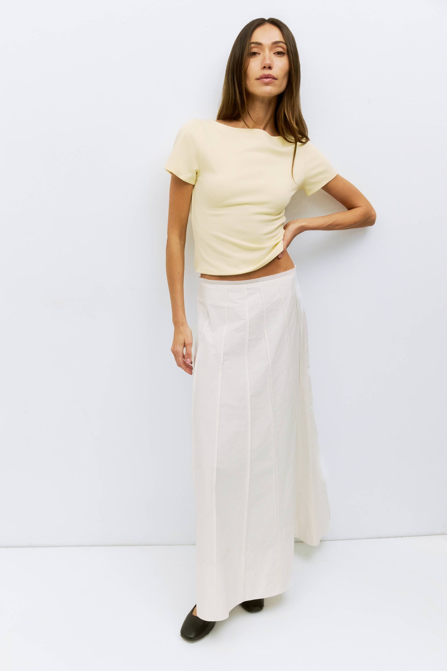 The Breanna Top | Wide Neck Soft Knit Top