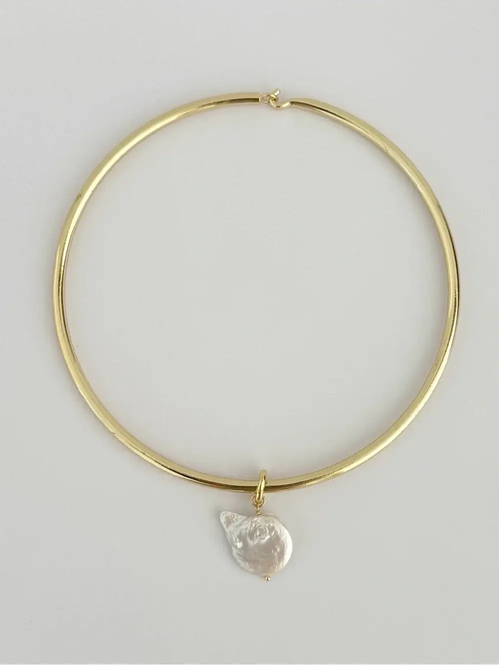 Baroque Pearl Choker Necklace