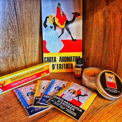 Carta Aromatica d’Eritrea Incense Paper Booklets