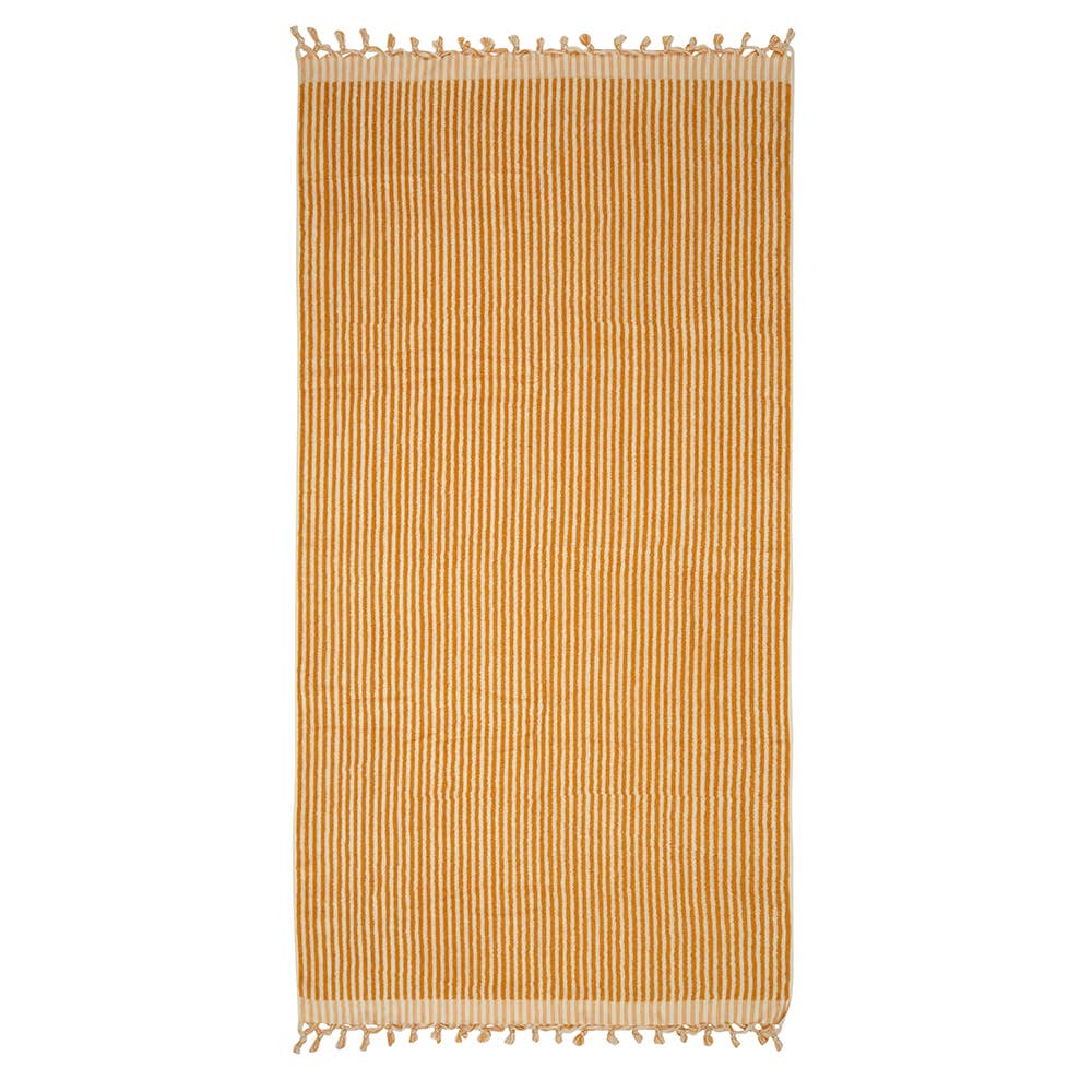 Stripe Handloom Bath Turkish Towels Vintage Bohemian Look