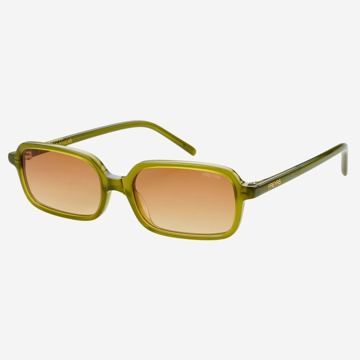 Miki Acetate Rectangular Unisex Sunglasses