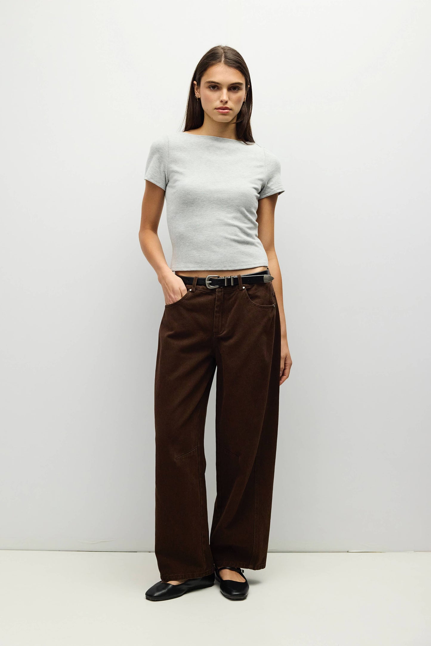The Breanna Top | Wide Neck Soft Knit Top