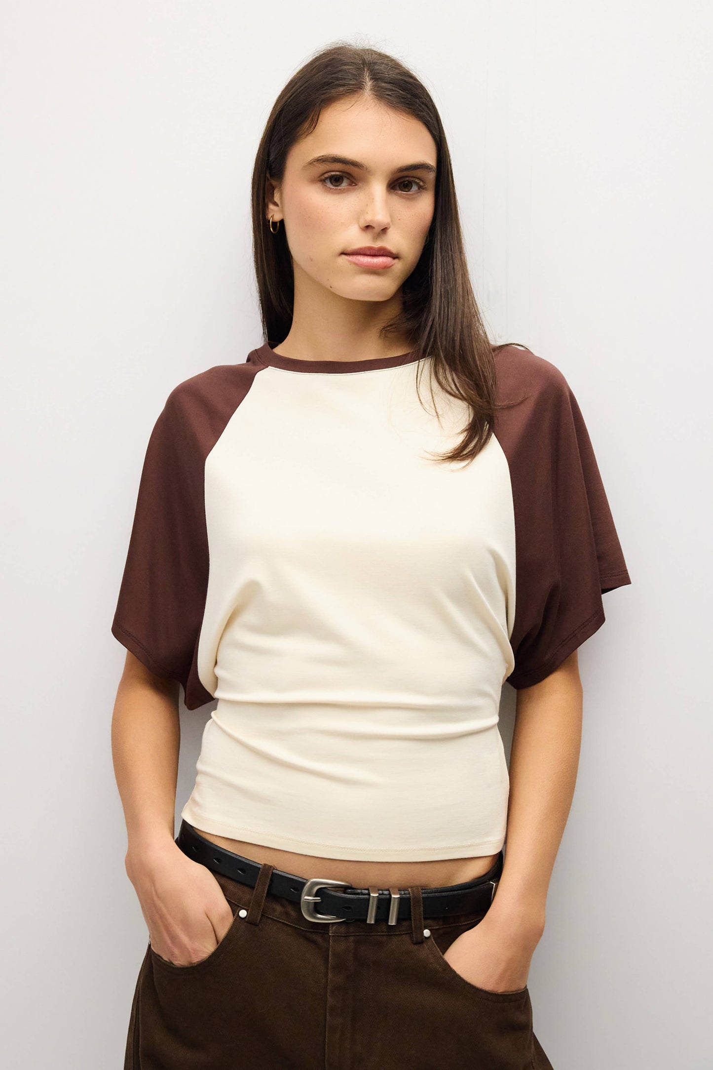 The Taylor Top | Raglan Tie Back Top
