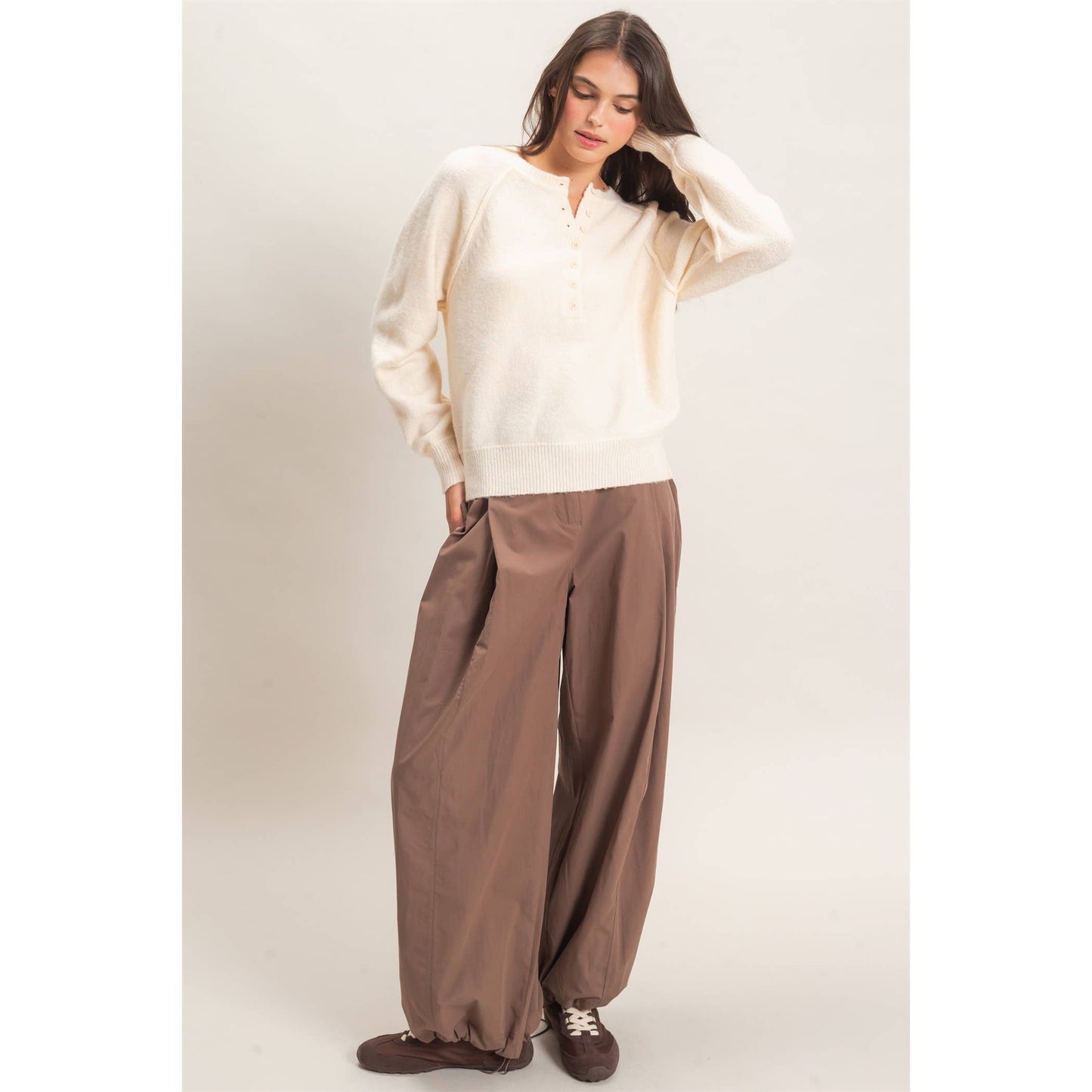 High-Waist Wide-Leg Pants